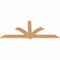 Ekena Millwork Redmond Smooth Timber Gable Bracket, Western Red Cedar, 84"W x 35"H x 1 1/2"D x 5 1/2"F, 10/12 Pitch GBW084X35X0206RED00SWR - alternate 4